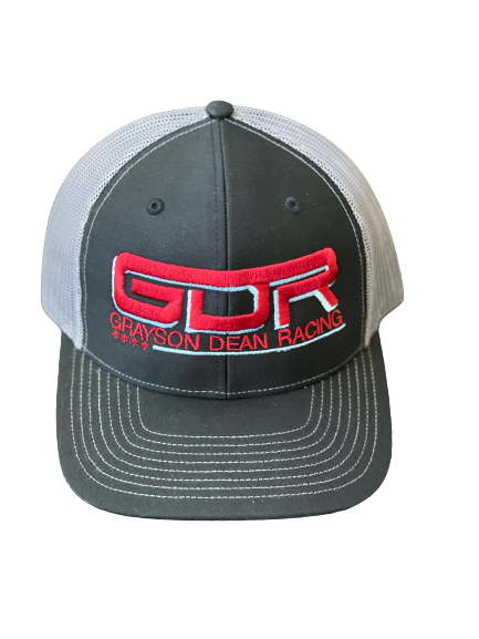 Trucker Hat - Dark Grey/Light Grey – Grayson Dean Racing